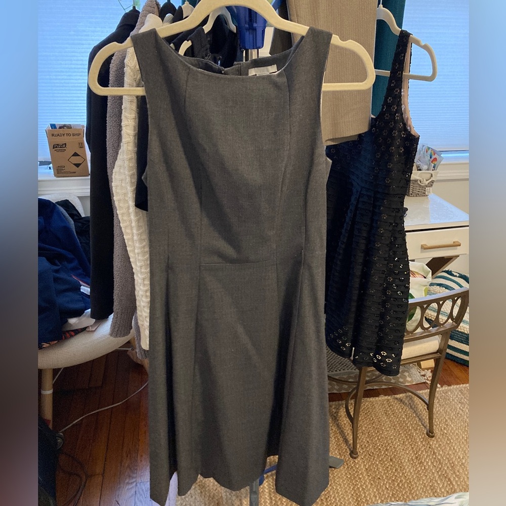 H&M A-Line Business Dress - Gray - SIZE 6